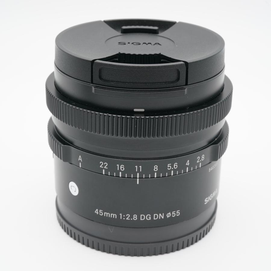 レンズ(単焦点) 【ほぼ新品】SIGMA 45mm F2.8 DG DN Sony Eマウント