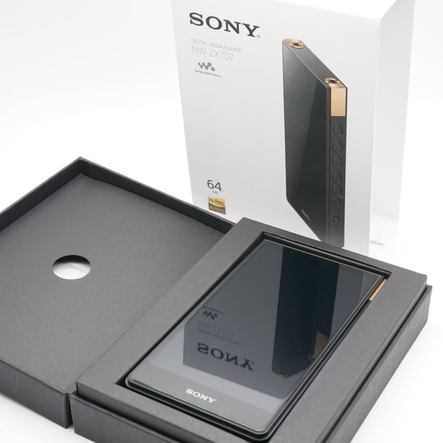 SONY（ソニー） ほぼ新品 SONY NW-ZX707 あると嬉しい元箱・取説付