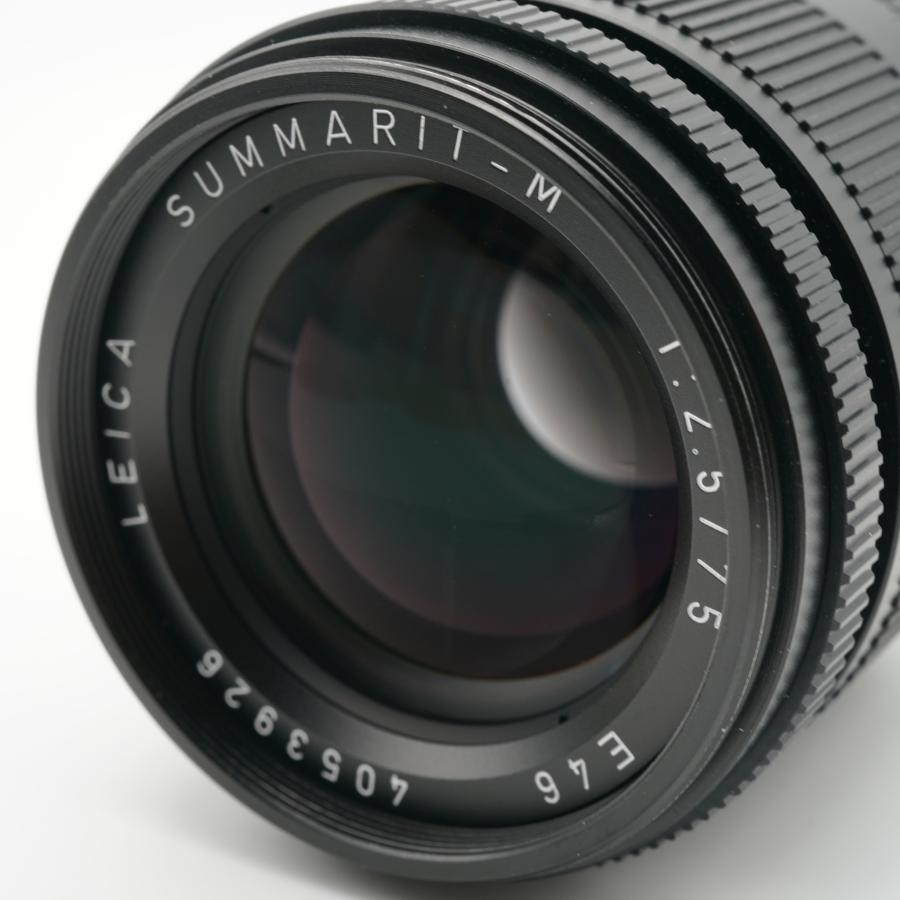 ライカ（Leica） 極上 ズマリット M 75mm F2.5 ブラック 6bit