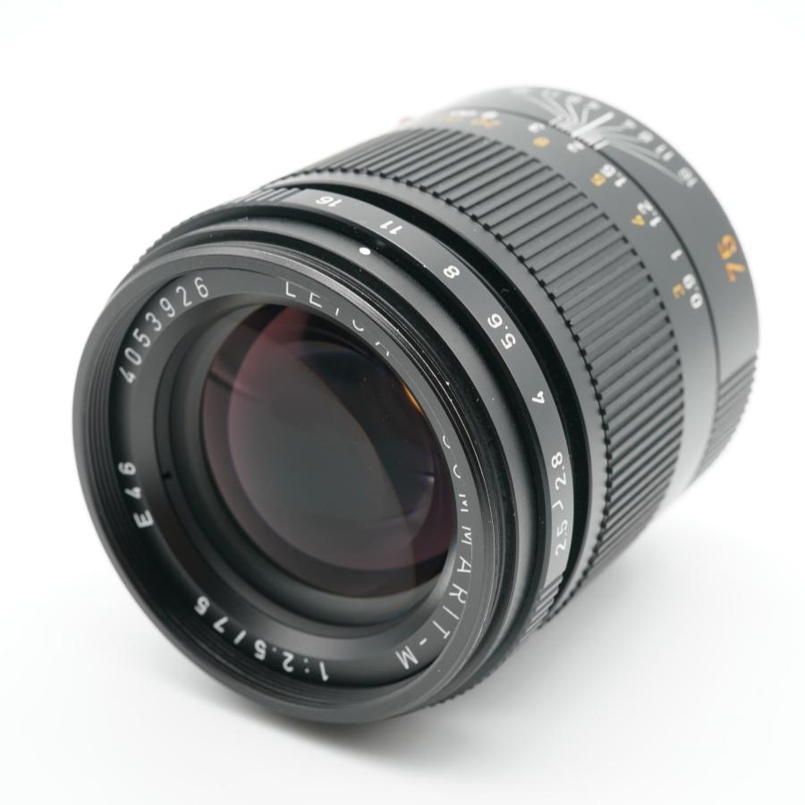 ライカ（Leica） 極上 ズマリット M 75mm F2.5 ブラック 6bit