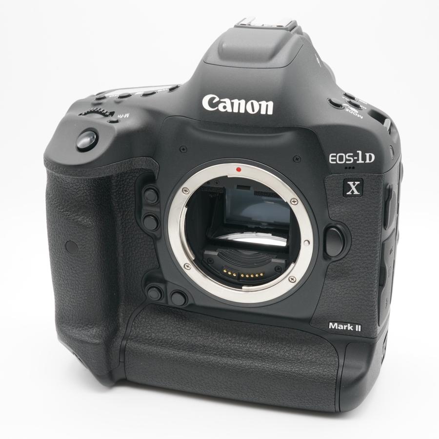ほぼ新品 キヤノン EOS-1D X Mark II ボディ レリーズ数16000回以下！あると嬉しい取説・純正ストラップ付！の画像