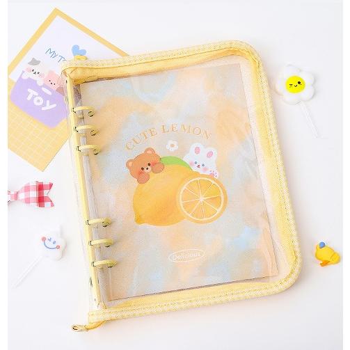 16 バインダー コレクトブック トレカ A5 6リング 6穴 チェック トレカ