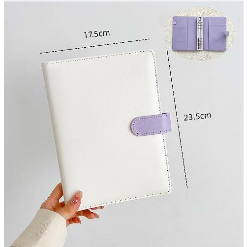 22 バインダー コレクトブック A5 6リング 6穴 システム手帳 バイ