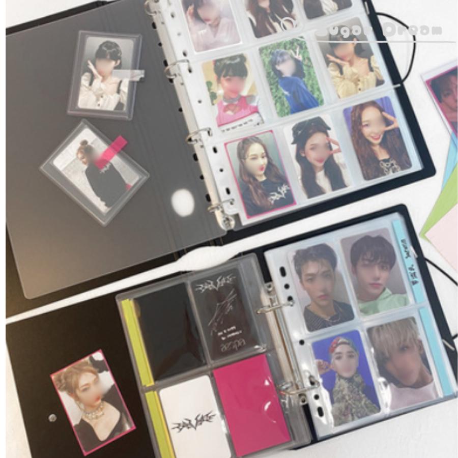 バインダー アルバム 大容量 コレクトブック A5 2リング バ31 トレカ