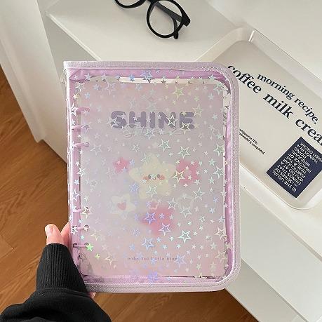 33 シール帳 バインダー コレクトブック A5 6リング 6穴 トレカケース