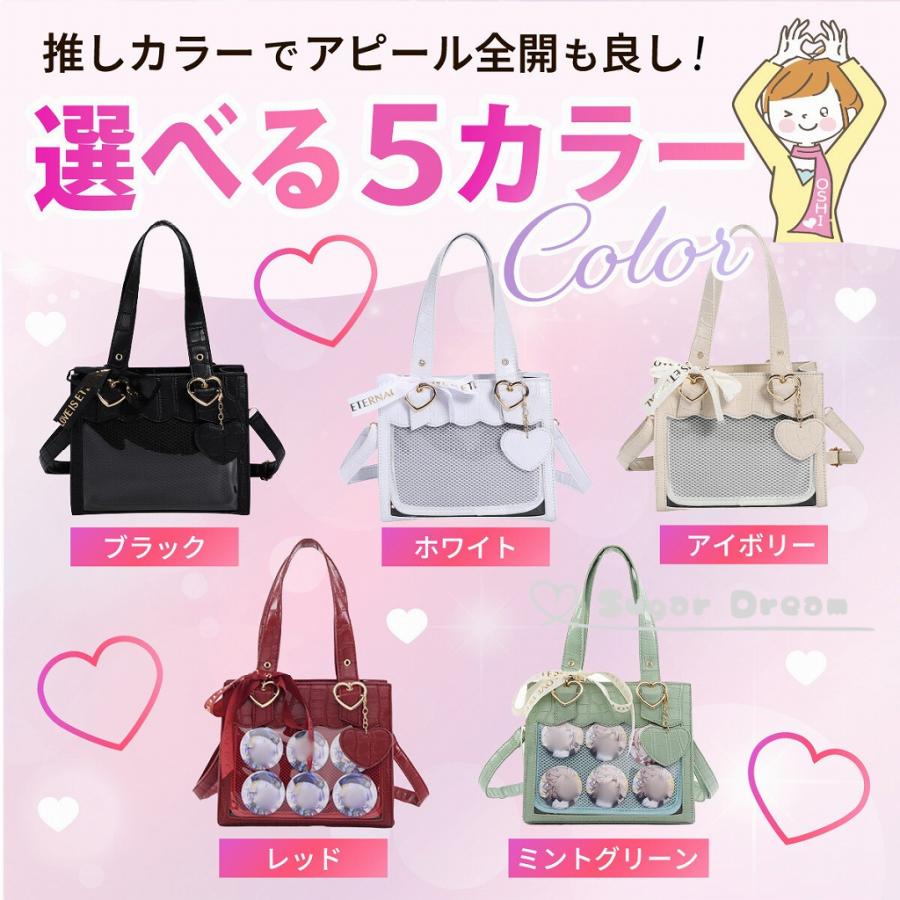 9 痛バッグ いたば イタバ 缶 バッチ ショルダー バッグ バック 推し活