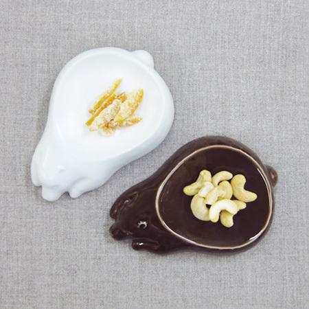 倉敷意匠計画室 KIYATA クマの豆皿 おしゃれ かわいい : オリーブ