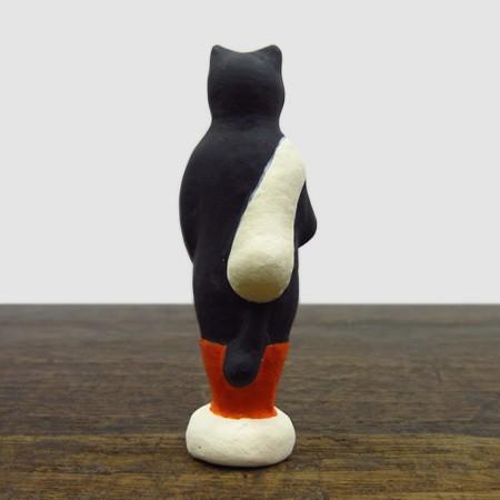 倉敷意匠計画室 下川原焼のにしおゆき人形（長靴をはいた猫） 猫グッズ