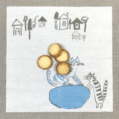 倉敷意匠計画室 トラネコボンボン ナプキン100枚セット A ペーパー