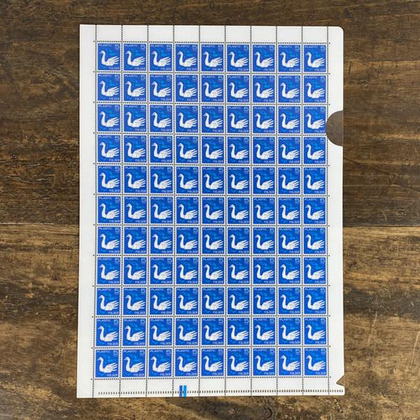 クリアファイル A4 cobato（コバト） 切手シート風 おしゃれ コピー