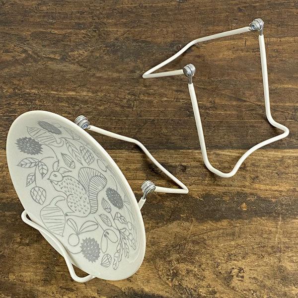 fog linen work（フォグリネンワーク） ディッシュスタンド 白