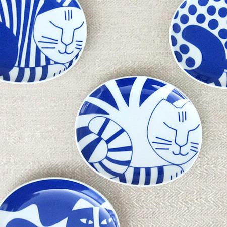 Lisa Larson（リサラーソン） ごのねこ豆皿 有田焼 猫グッズ 雑貨 誕生