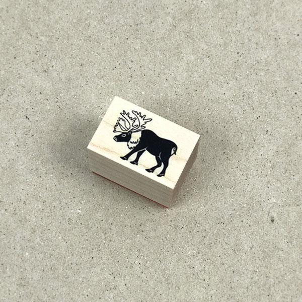 アニマルスタンプ トナカイ メール便送料無料(対象商品3点以上) 動物