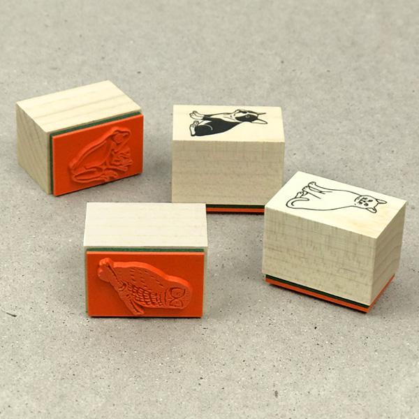 アニマルスタンプ カワウソ メール便送料無料(対象商品3点以上