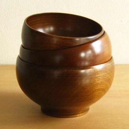 2個以上で送料無料 めいぼく椀 薗部産業 漆 中（サクラ）桜 さくら