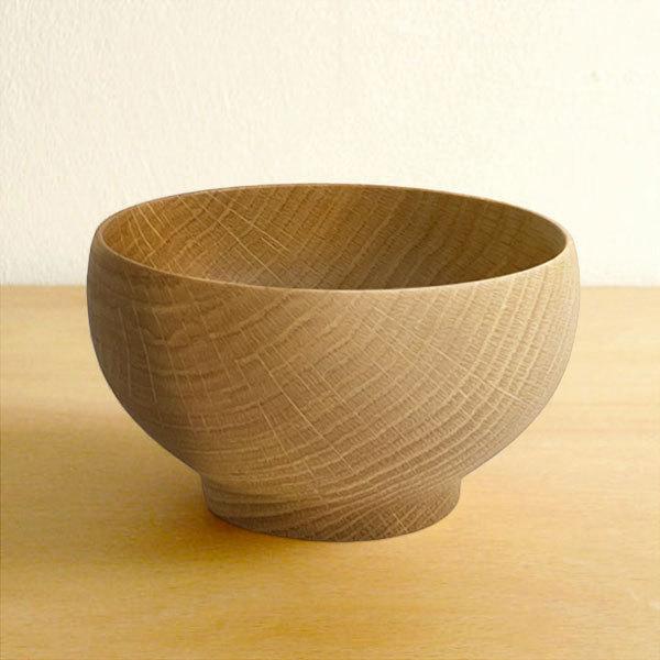 めいぼく椀 SONOBE 中（なら）薗部産業 銘木椀 ナラ 楢 お椀 お味噌汁