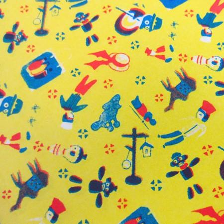 夜長堂 レトロペーパー 南の国から ラッピングペーパー 包装紙