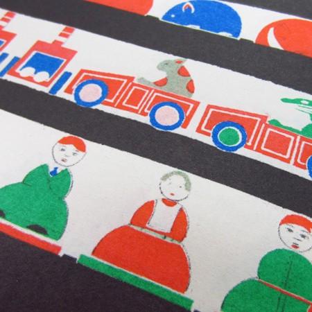 夜長堂 レトロペーパー コロコロ ラッピングペーパー 包装紙 おしゃれ