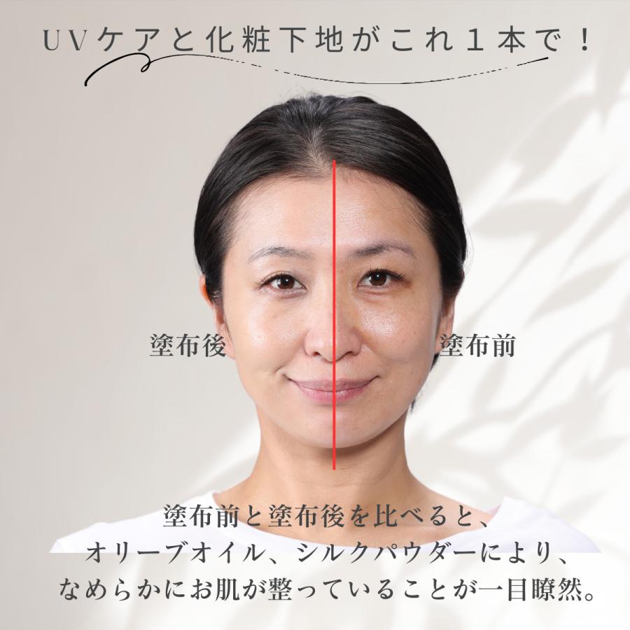 THE OLIVE OILUVプロテクター ホワイトベージュ ザ・UVプロテクター ホワイトベージュ(明るい肌色) 30g SPF35 PA+++