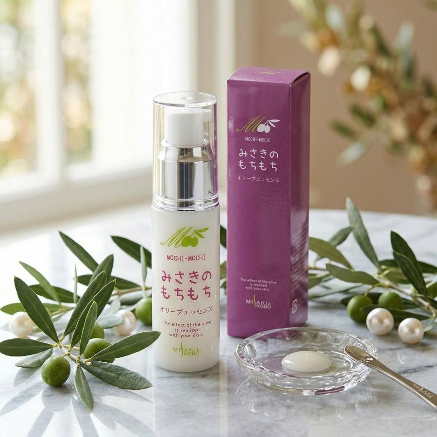 岬工房 オリーブエッセンスみさきのもちもち 40ml 美容オイル バージン