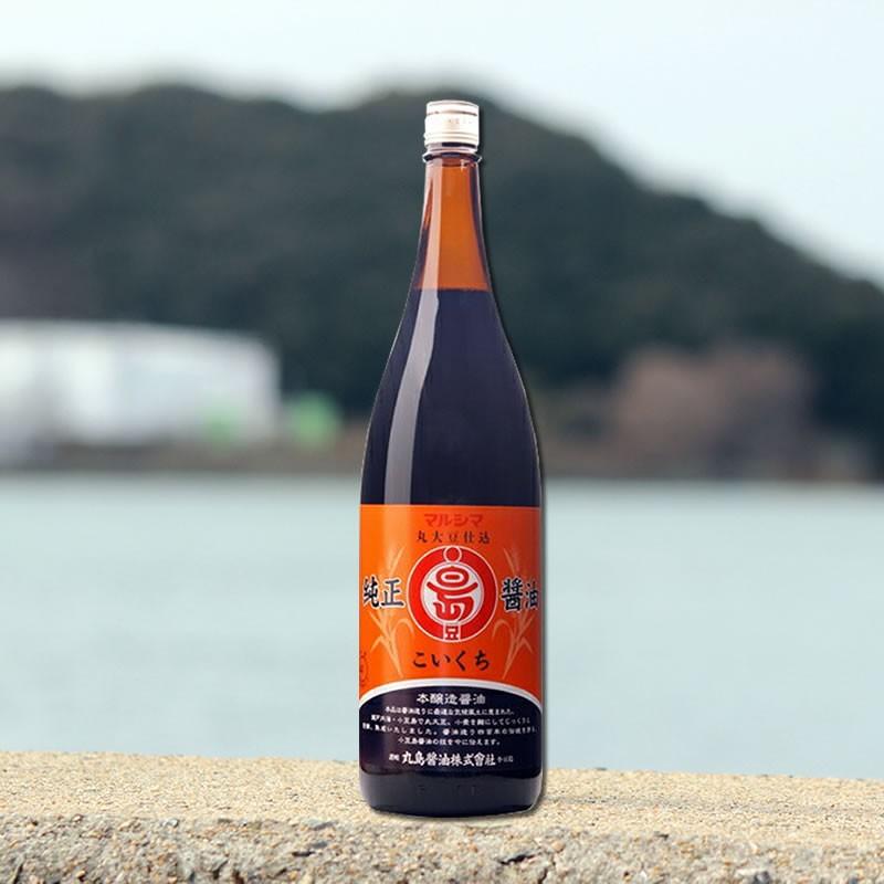 丸島醤油 純正醤油 こいくち醤油(濃口)1.8L 6本セット(1 丸島醤油 純正醤油 こいくち醤油(濃口)1.8L 6本セット(1