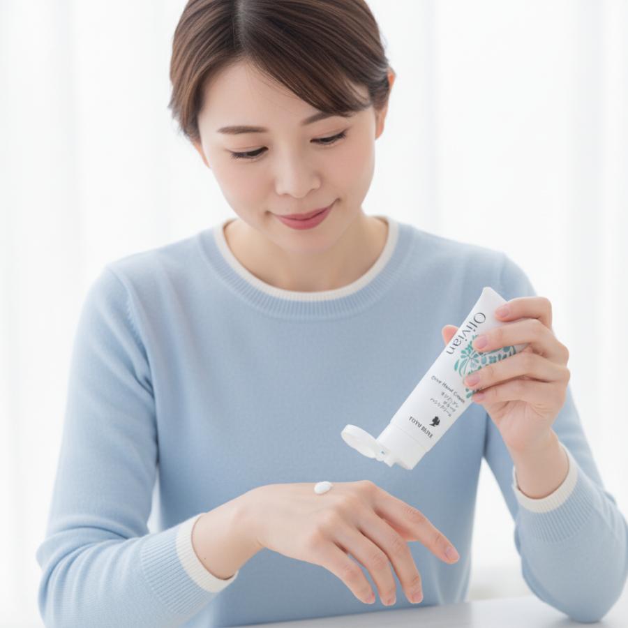 オリヴィアン オリーブハンドクリーム 50g 東洋オリーブ しっとり