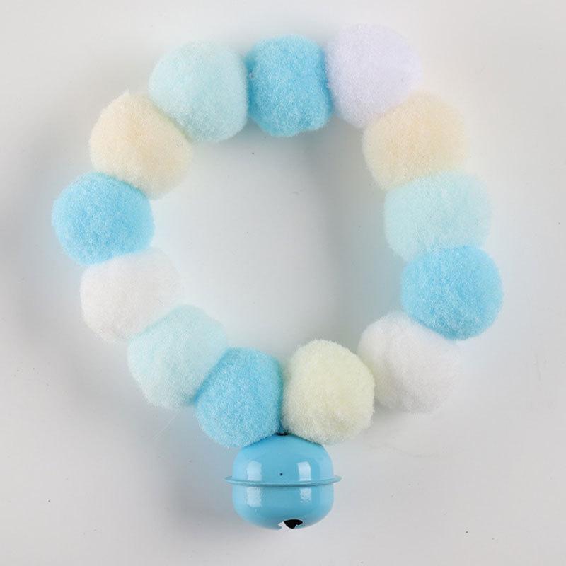 ペット首輪 猫首輪 犬首輪 首輪 ポンポン首輪 犬猫兼用 ハーネス リード 首輪 送料無料 500円 P35 Lingdang Hami Pet 通販 Yahoo ショッピング