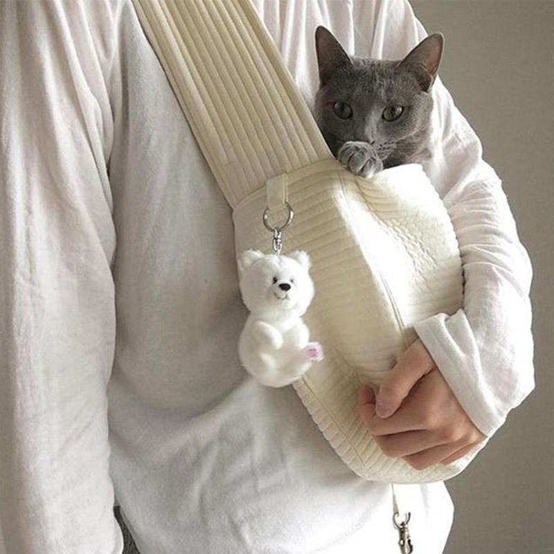 HAMI PET ペット用 スリングバッグ 小型犬用 猫用 ショルダー