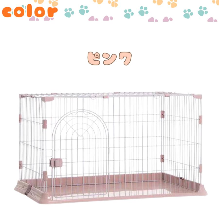 HAMI PET 犬 ゲージ スチール ドア ロック 付き ケージ ドッグ