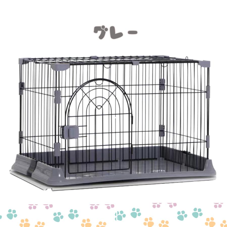 ペットゲージ HAMI PET 犬 ゲージ スチール ドア ロック 付き ケージ ドッグ