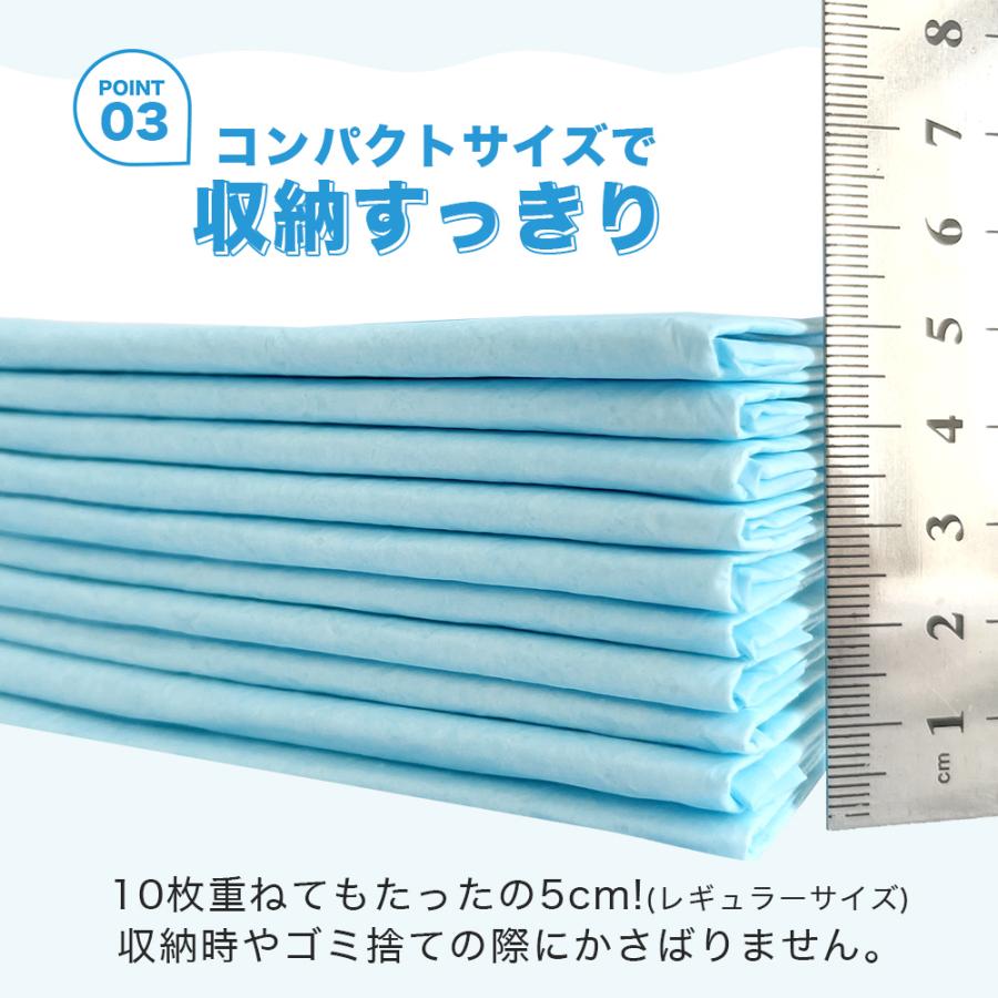 HAMI PET ペットシーツ 薄型 レギュラー 1200枚 100枚x 12袋 ワイド