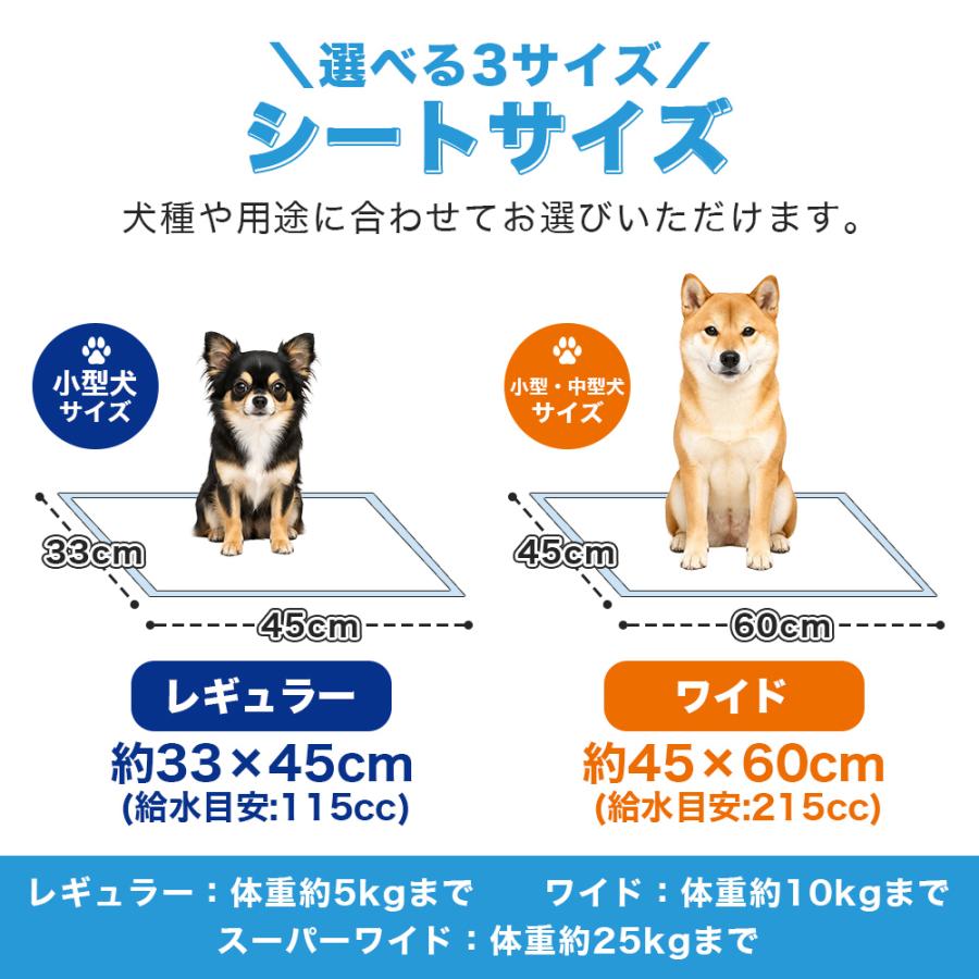 HAMI PET ペットシーツ 薄型 レギュラー 1200枚 100枚x 12袋 ワイド