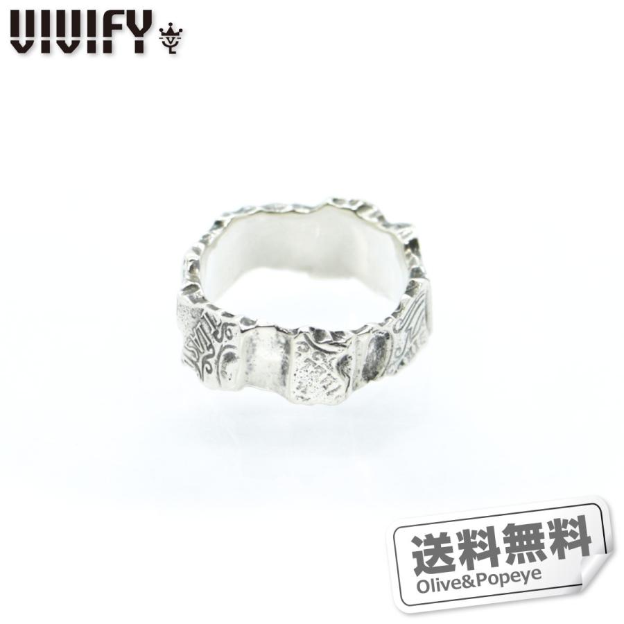 あすつく VIVIFY Stamped Antique Key Ring リング アンティーク 歪 個性的 VFR-053 :vfr-053