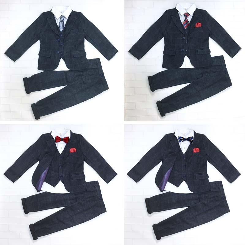 FITHフォーマルスーツ　男の子130 卒園式入学式発表会結婚式チーフ蝶ネクタイ FITHフォーマルスーツ 男の子130 卒園式入学式発表会結婚式チーフ蝶