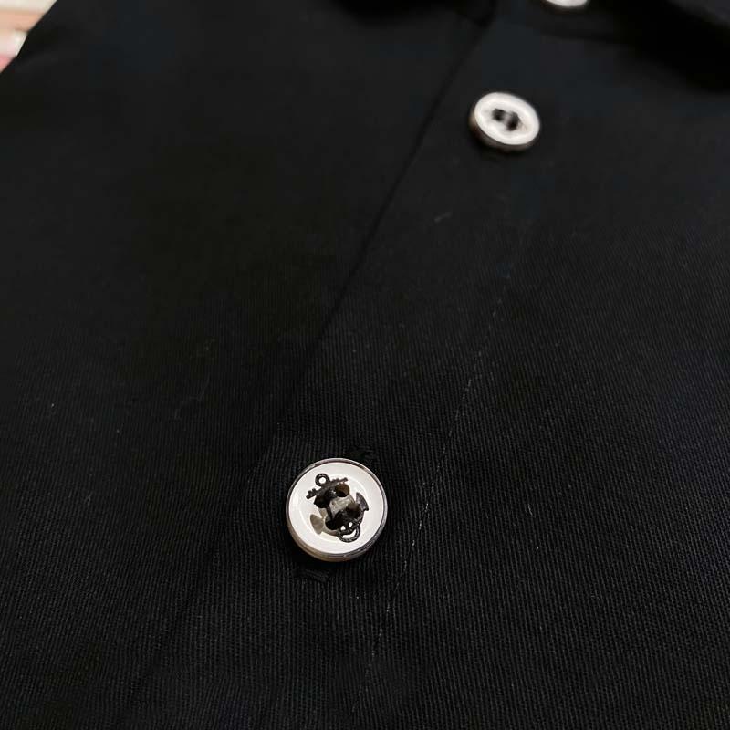 フォーマル シャツ キッズ 子ども 子供 男の子 ジュニア ワイシャツ 黒 ブラック 長袖 ブラウス おしゃれ スリム |  | 06