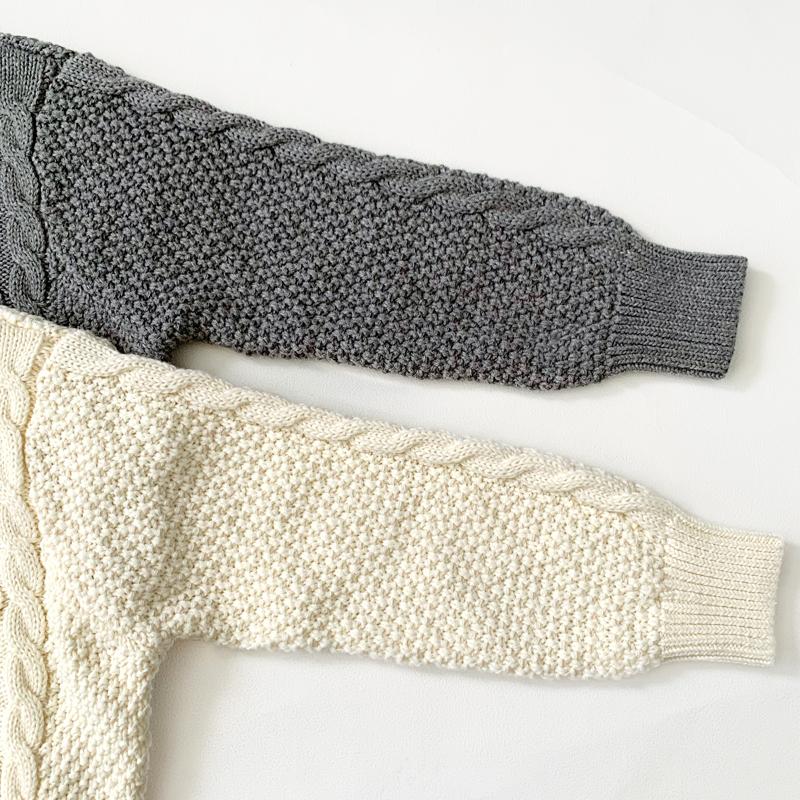 韓国 ベビー服 ニット セットアップ 男の子 女の子 新生児 ケーブルニット 上下 秋 冬 おしゃれ 70 赤ちゃん カーディガン |  | 16