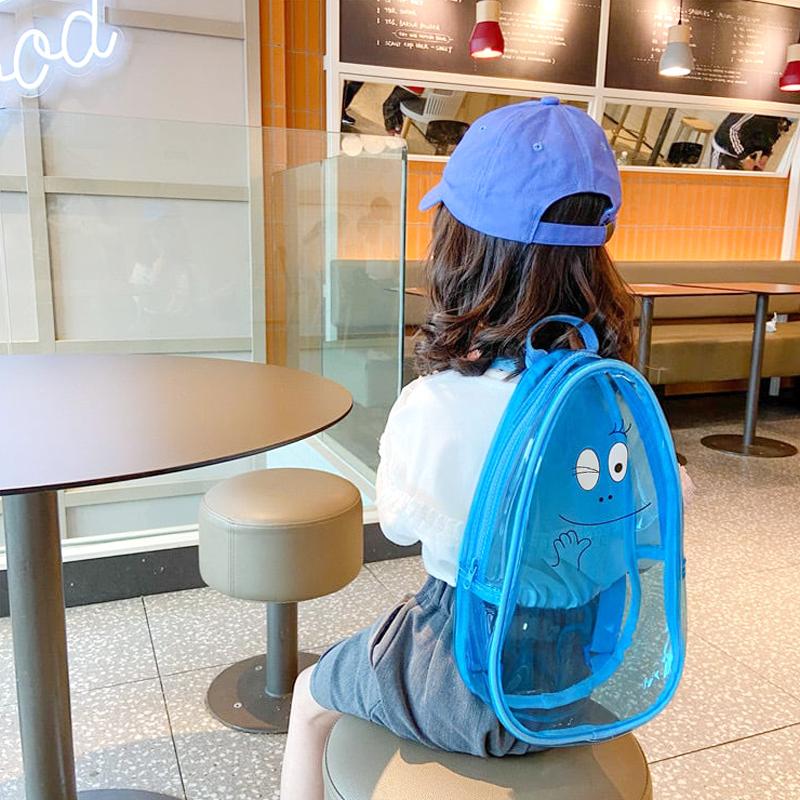 新入荷 流行 プールバッグ 男の子 女の子 小学生 リュック かわいい 韓国 子ども 即納 保育園 クリア ジュニア 幼稚園 キッズ おしゃれ クリア キャラクターリュック A030 Aynaelda Com