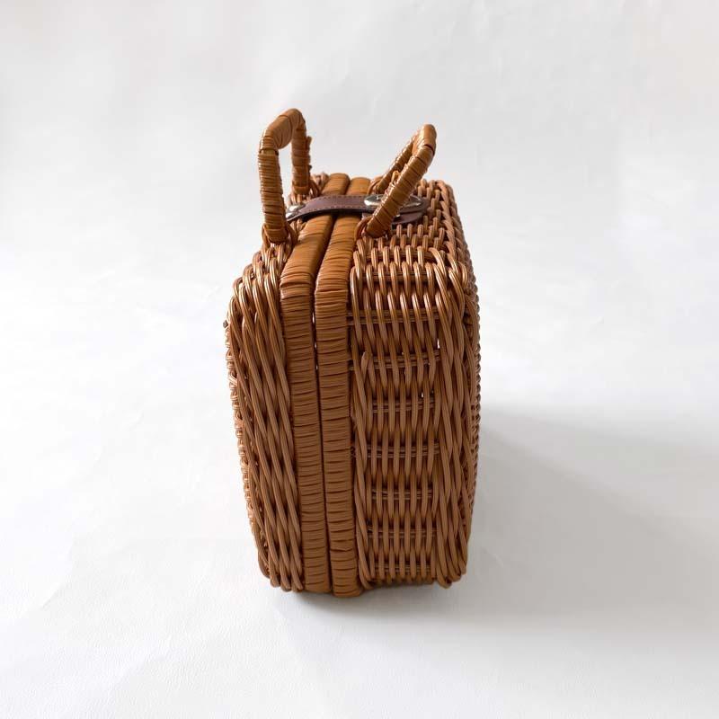 かごバッグ 子供 バスケット トランク 女の子 男の子 キッズ おしゃれ かわいい ナチュラル 韓国 小物入れ かばん 収納雑貨 小物 |  | 10