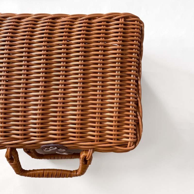 かごバッグ 子供 バスケット トランク 女の子 男の子 キッズ おしゃれ かわいい ナチュラル 韓国 小物入れ かばん 収納雑貨 小物 |  | 13