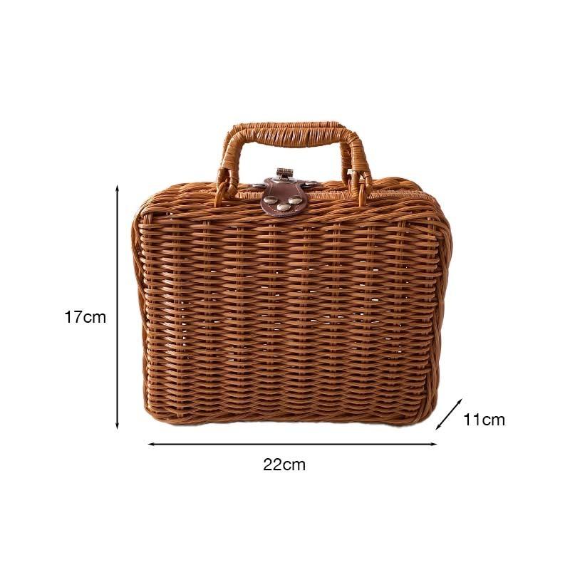 かごバッグ 子供 バスケット トランク 女の子 男の子 キッズ おしゃれ かわいい ナチュラル 韓国 小物入れ かばん 収納雑貨 小物 |  | 18