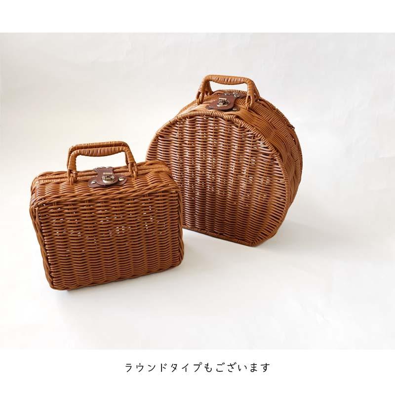 かごバッグ 子供 バスケット トランク 女の子 男の子 キッズ おしゃれ かわいい ナチュラル 韓国 小物入れ かばん 収納雑貨 小物 |  | 19