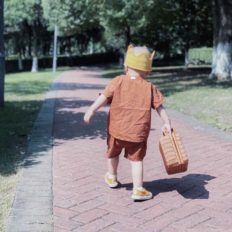 かごバッグ 子供 バスケット トランク 女の子 男の子 キッズ おしゃれ かわいい ナチュラル 韓国 小物入れ かばん 収納雑貨 小物 |  | 04