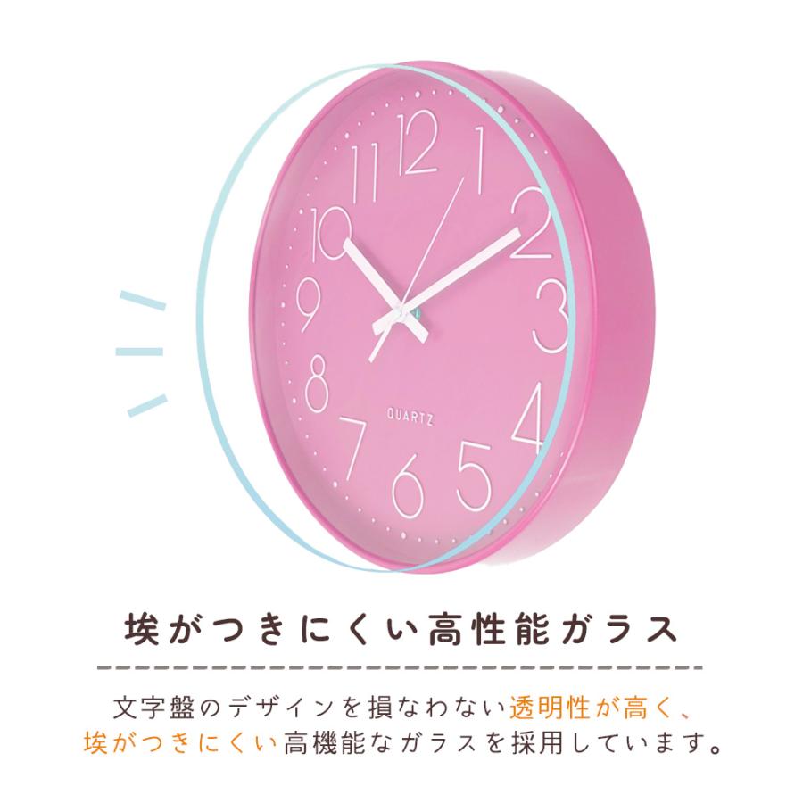 壁掛け時計 かけ オシャレ おしゃれ とけい 静音 北欧 かわいい 大きい