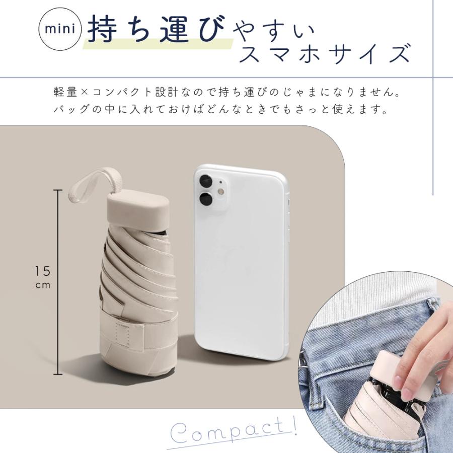 日傘 折りたたみ 軽量 畳み 遮光 コンパクト 晴雨兼用 軽い 小さめ おしゃれ 6本骨 超軽量 レディース 遮熱 メンズ UVカット |  | 21