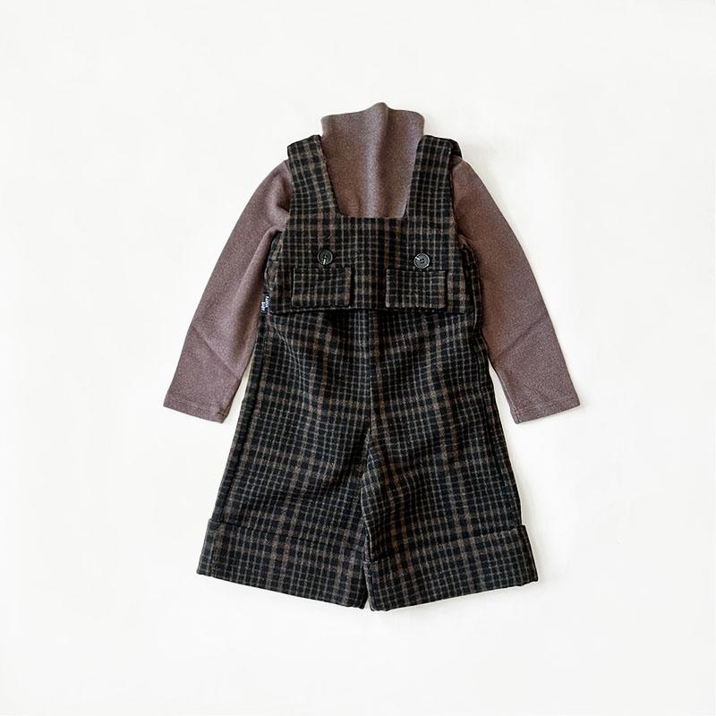 キッズ サロペット オールインワン 冬 秋 女の子 おしゃれ かわいい