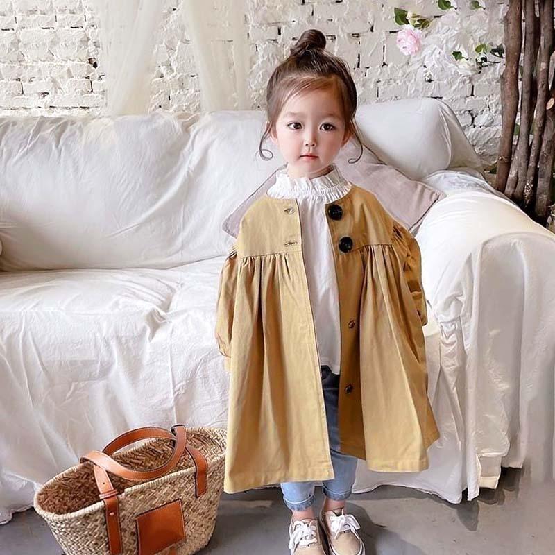 韓国子供服 女の子 おしゃれ アウター キッズ コート 春 秋 可愛い