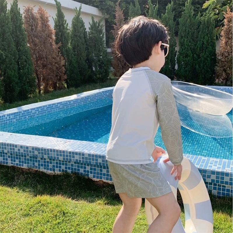 水着 ラッシュガード キッズ 子供 男の子 上下 セット キッズ水着 水着