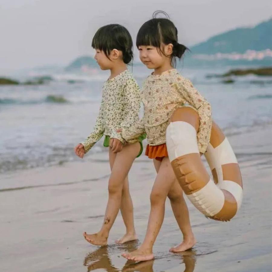 水着 女の子 セパレート タンキニ キッズ フリル ガールズ 140 子供