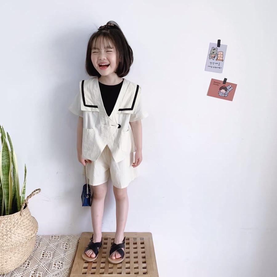 キッズ セットアップ 子供 子供服 女の子 半袖 夏服 かわいい