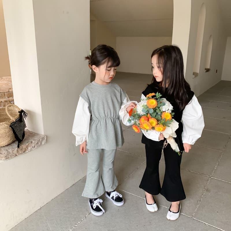 セットアップ 女の子 韓国子供服 おしゃれ 長袖 キッズ 春 秋 シャツ